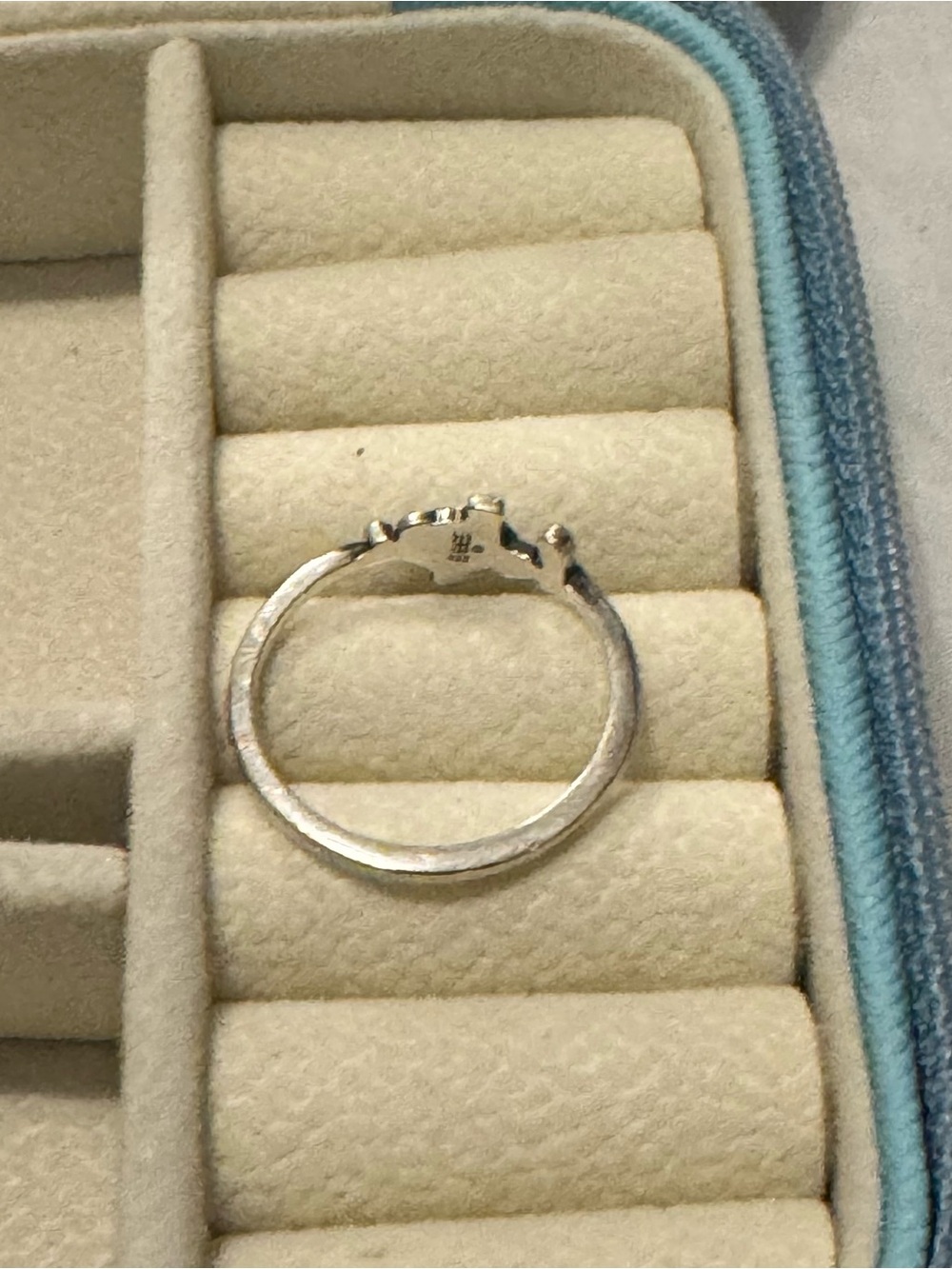 Retired James Avery Sterling Silver 'Texas Is Home' Ring - Picture 4 of 6